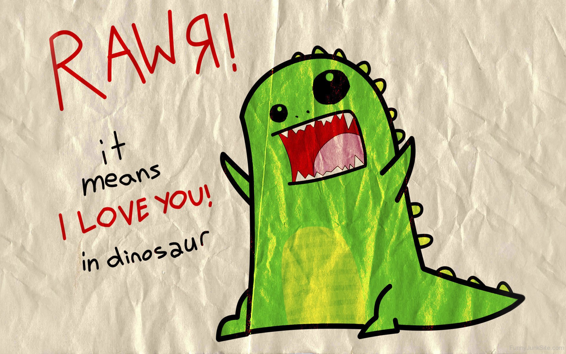 Funny Dinosaur Pictures I Love You