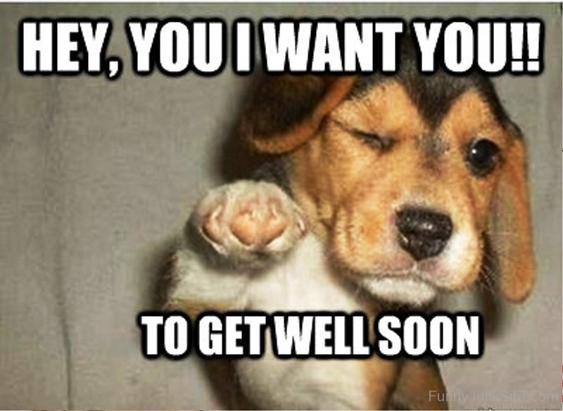 Funny Get Well Soon Pictures Hey You I Want You To Get Well Soon