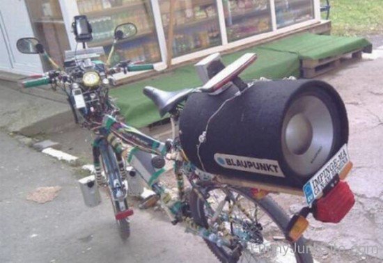 Funny Music Bike