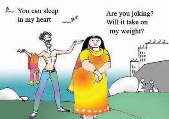 Funny Photo Sleep In My Heart