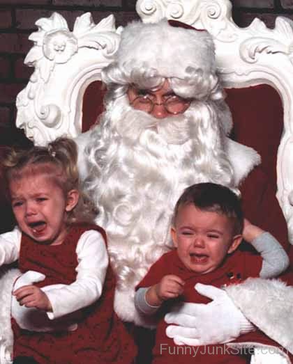 Please Santa Leave Us