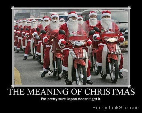Santas Going To Party