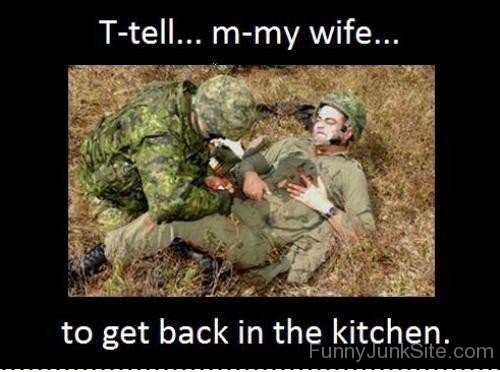 To Get Back In The Kitchen