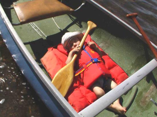 Funny Canoeing Picture