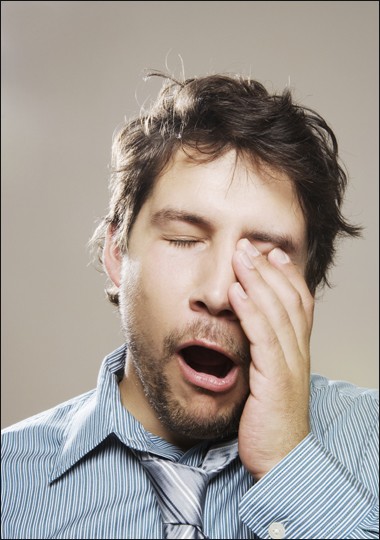 Funny Yawning Picture