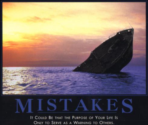 Mistakes