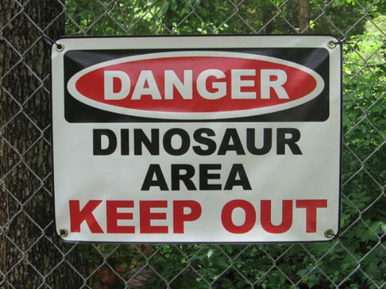 Danger - Dinosaur Area