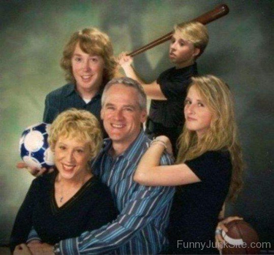 Family Portrait Funny