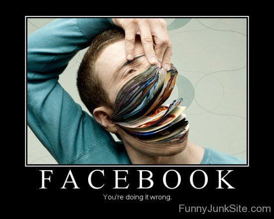 Funny Poster Of Facebook