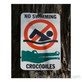 No Swimming