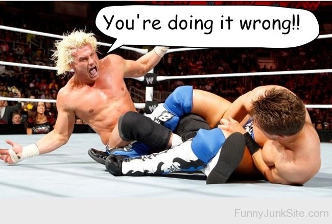 Funny Wwe Pictures You Are Doing It Wrong