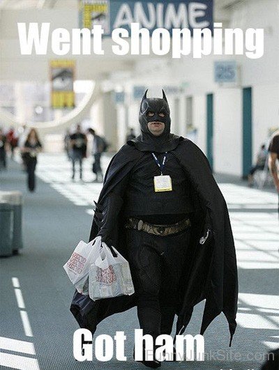 Batman Went Shopping