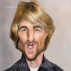 Owen Wilson Cartoon Face