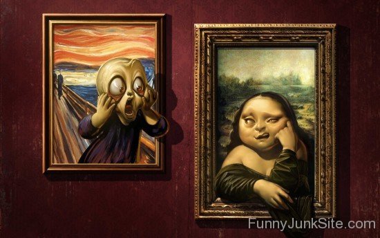 Funny Mona Lisa Pictures