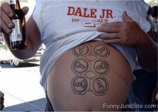 Funny Tattoo Abs