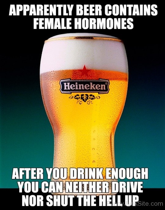 Apparently Beer Contains Female Hormones