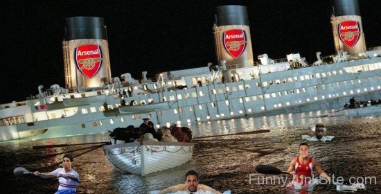 Arsenal Going Deep In The Sea