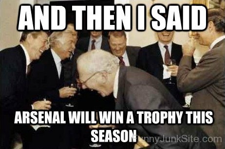 Arsenal Will Win A Trophy This Season