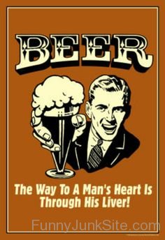 Beer The Way To A Man's Heart
