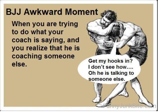 Bjj Awkward Moment