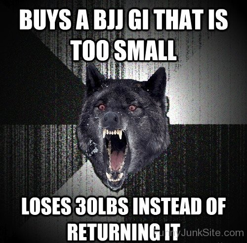 Buys A Bjj Gi That Is Too Small