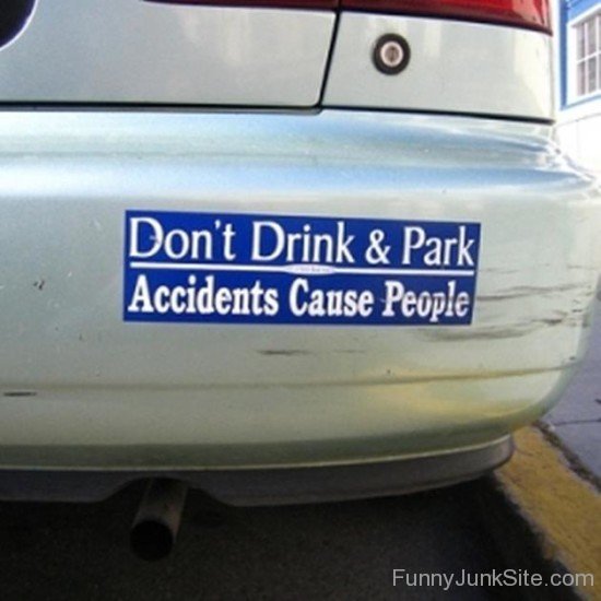 Don't Drink And Park