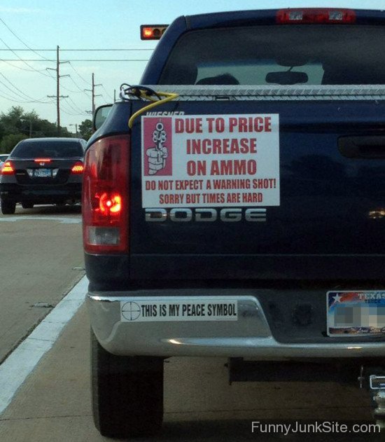 Due To Price Increase On Ammo