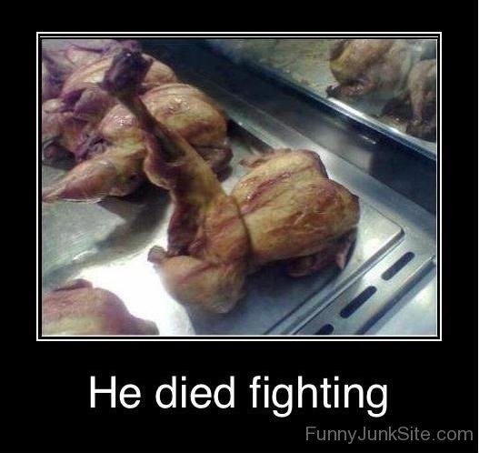 He Died Fighting