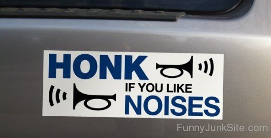 Honk If You Lik Noises