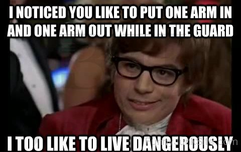 I Took Like To Live Dangerously