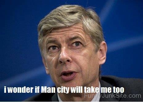 I Wonder If Man City Will Take Me Too