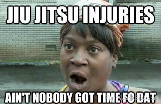 Jiu Jitsu Injuries