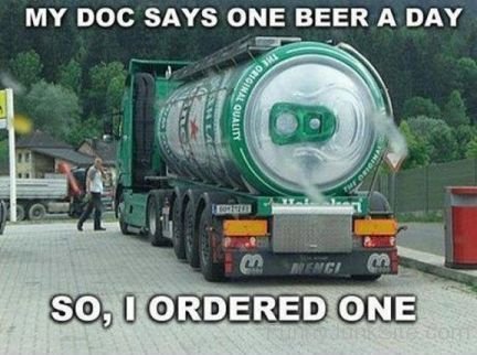 One Beer A Day