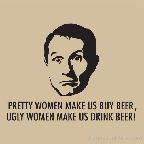 Pretty Women Make Us Buy Beer