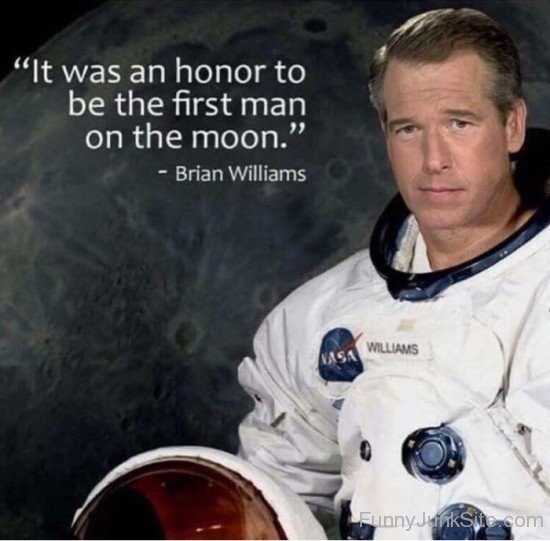 Brian Williams The First Man On The Moon-rty504