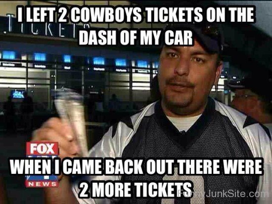 I Left Two Cowboys Tickets-pol715
