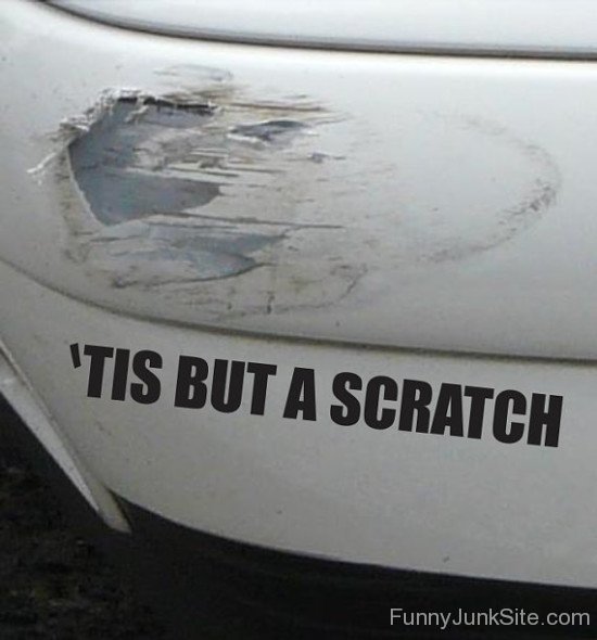 Tis But A Scratch