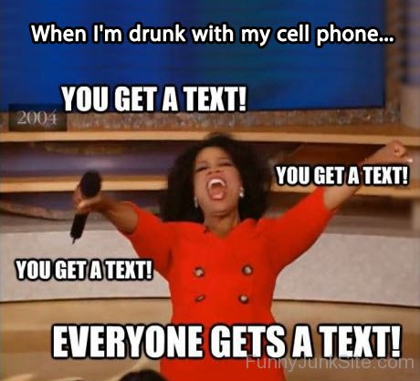 When I'm Drunk With My Cell Phone-ufc923