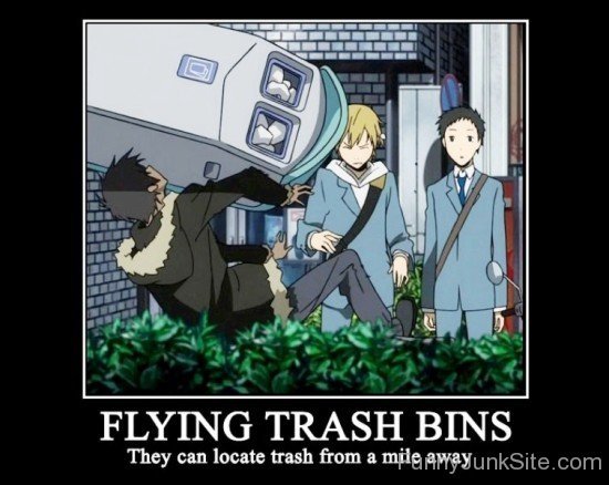 Flying Trash Bins-hp707