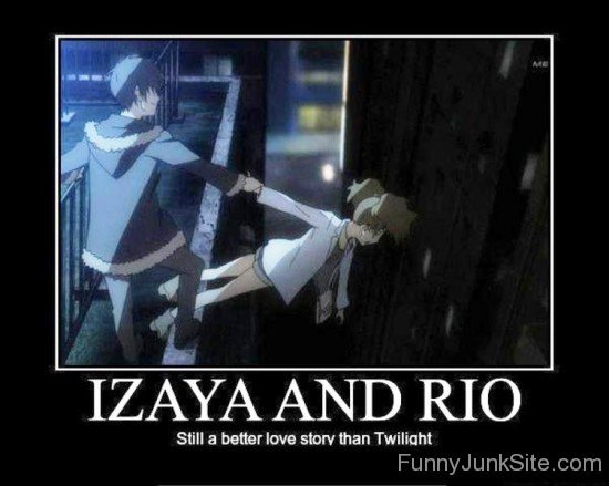 Izaya And Rio-hp724