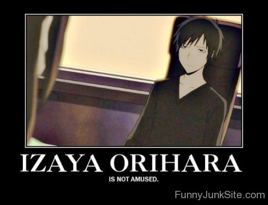 Izaya Orihara Is Not Amused-hp731