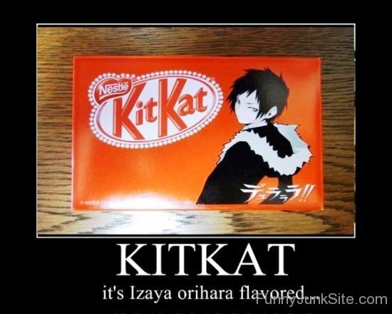 Kitkat It's Izaya Orihara Flavored-hp740