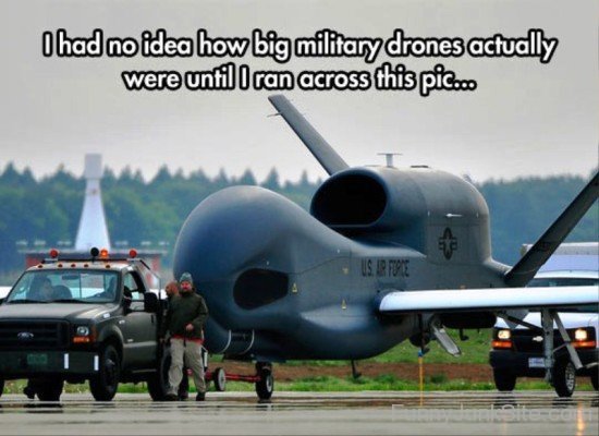 I Had No Idea How Big Military Drones-emo932